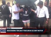 Mahasiswa Terlibat Pencurian 32 Unit Motor