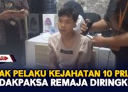 Otak Pelaku Kejahatan 10 Pria Rudakpaksa Remaja Diringkus