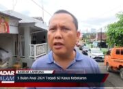 5 Bulan Awal 2024 Terjadi 60 Kasus Kebakaran