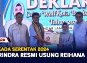 Gerindra Resmi Usung Reihana