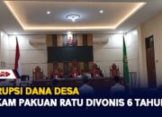 Kakam Pakuan Ratu Divonis 6 Tahun