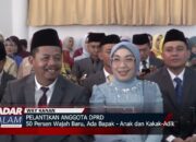 PELANTIKAN DPRD WAY KANAN : 50 Persen Wajah Baru, Ada Bapak – Anak dan Kakak – Adik
