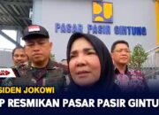 resmikan pasar pasir gintung