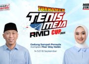 TURNAMEN TENIS MEJA RMD CUP 2024