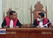 Mantan Kades Batu Raja Dituntut 2,6 Tahun