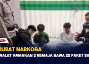 Tim Walet Amankan 2 Remaja Bawa 22 Paket Sinte