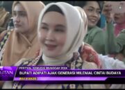 Bupati Adipati Ajak Generasi Milenial Cintai Budaya