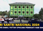 Ponpes Darul Fattah Upacara Peringati Hari Santri