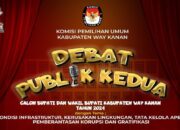 SIARAN ULANG DEBAT PUBLIK KEDUA PILKADA WAY KANAN TAHUN 2024