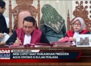 AKSI COPET SAAT KUNJUNGAN PRESIDEN