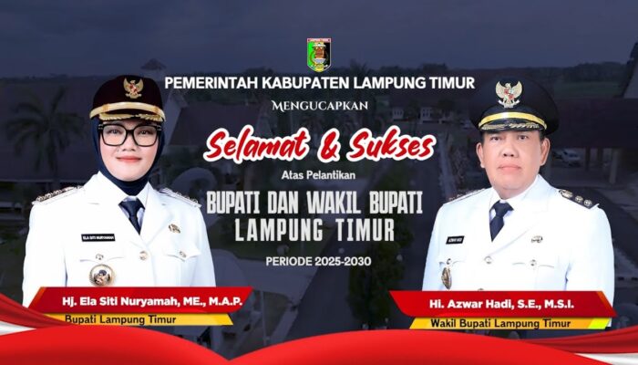 18 Pejabat di Lamtim Beri Ucapan Selamat Ela Azwar