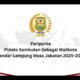 Paripurna Pidato Sambutan Sebagai Walikota Bandar Lampung Masa Jabatan 2025-2030