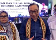 DPP Inkindo Lampung Gelar Serasehan Dan Halal Bihalal