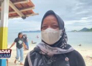 LIBUR LEBARAN 2025 : Warga Nikmati Pesona Wisata Pesisir Lampung