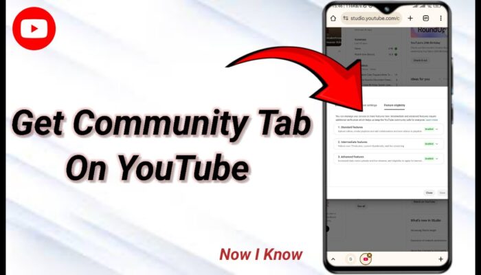 How To Get Community Tab On YouTube Mobile