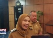 BANDAR LAMPUNG : Polemik Kota Wali Kota Eva Temui Gubernur Mirza