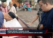 BANDARLAMPUNG: Masjid Thoriqul Khoir Luncurkan Program Bazar Sembako Untuk Umat