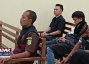 LAMPUNG TIMUR:Perkara Korupsi PSN BENDUNGAN MARGA 3 Mantan Kades Buana Sakti Divonis 6 Tahun Penjara