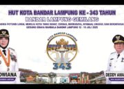 ? LIVE !!! HUT KOTA BANDAR LAMPUNG KE – 343 TAHUN 2025