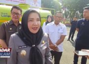 PROVINSI LAMPUNG :Bank Lampung Beri 1 Mobil Tangki Sedot Tinja