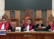 PROVINSI LAMPUNG :Mantan Kepala Tiyuh Sukajaya Diadili