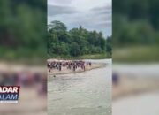 TANGGAMUS : Kakek Wafat Diterkam Buaya Way Semaka