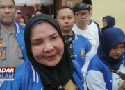 BANDADR LAMPUNG : Wali Kota Eva Di Tengah Kerumunan Keceriaan Anak