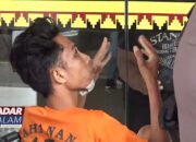 BANDAR LAMPUNG : Darurat Curanmor Warga Pukuli Pelaku Curanmor, Eh Polisi Melerai