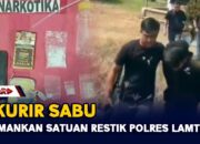 LAMPUNG TIMUR : 2 Kurir Sabu Diamankan Satuan Restik Polres Lamtim