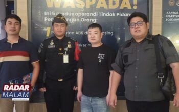 LAMPUNG UTARA :Langar IzinTingal WNA Asal China Dideportasi