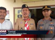 LAMPUNG UTARA : Program Kesadaran Warga Ketua DPRD Serahkan Senpi Rakitan