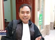 TANGGAMUS : SIDANG KORUPSI BPRS RP1,7 MILIAR Kuasa Hukum Sebut Tuntutan Jaksa Banyak Janggal