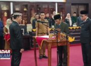 METRO : Pelantikan Inspektur Kota Metro Ini Pesan Wali Kota Kepada Hendri Dunan