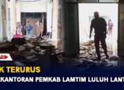 Tak Terurus, Perkantoran Pemkab Lamtim Luluh Lantak