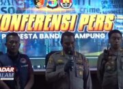 BANDAR LAMPUNG : 32 Tersangka Bandar & Pengedar Narkotika Ditangkap