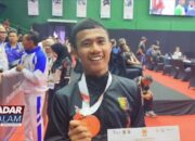 JAWA TENGAH : Atlet Sambo Lampung, Maulana Abitama Sumbang Perunggu Di Pon Beladiri 2025