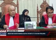LAMPUNG TIMUR : Mantan Kades Marga Batin Dituntut 5 Tahun Penjara