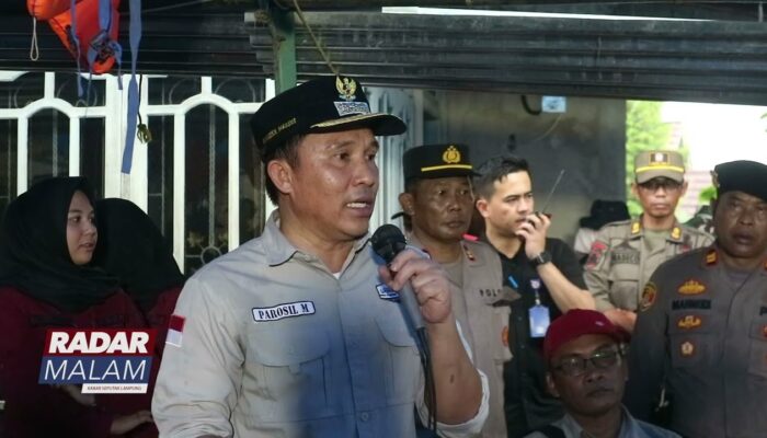 LAMPUNG BARAT MEMBANGUN – Bupati Parosil Mabsus Berikan Solusi Jangka Panjang Hadapi Bencana