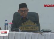 Paripura DPRD Lamteng Pengesahan Perda APBD 2026