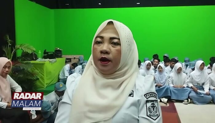 Bandar Lampung : Kunjungan Industri SMK APvI Nunggal Maju Jaya