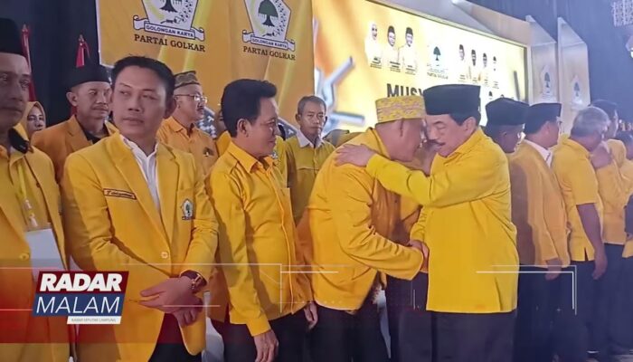 MUSDA PARTAI GOLKAR LAMPUNG TENGAH : Musa Ahmad Terpilih Ketua Golkar Lamteng 2026-2031