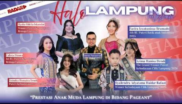 PRESTASI ANAK MUDA LAMPUNG DI BIDANG PAGEANT