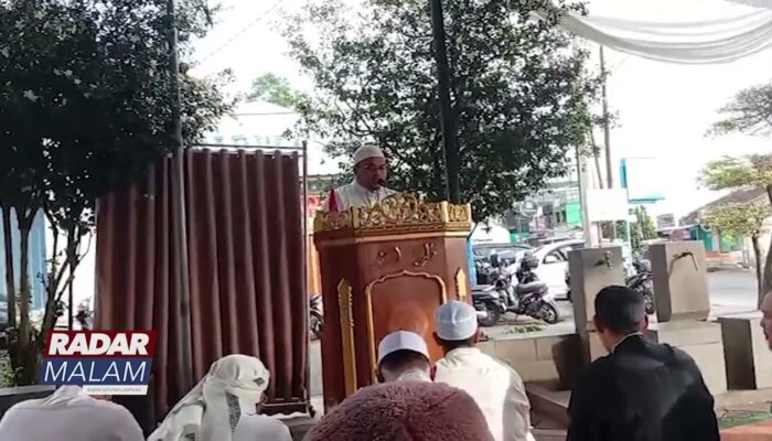 Salat Idul Adha di Masjid Thoriqul Khoir