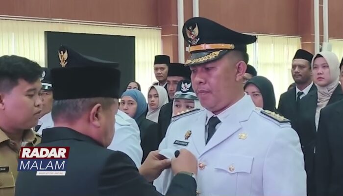 Sekda Lantik 96 Pejabat Eselon 3 dan 4