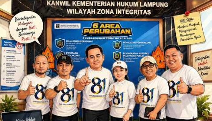 Semarak Hari Pengayoman Ke 81, Kemenkum Mendekatkan Layanan Hukum Kepada Masyarakat