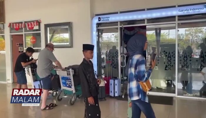 Bandara Radin Inten II Kembali Beroperasi