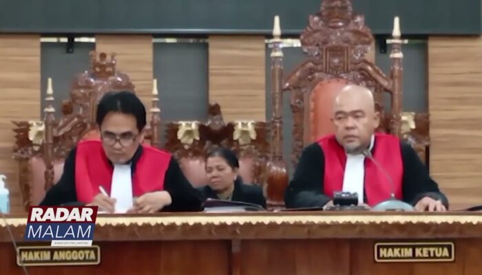 Eks Kepala Pekon Bandar Agung Divonis 16 Bulan Penjara
