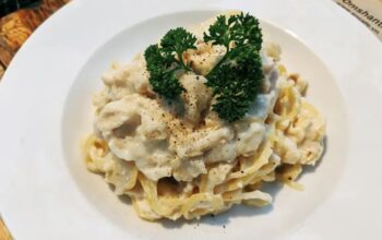 Chicken Alfredo Pasta Bake, Pasta Panggang Creamy yang Cocok untuk Pencinta Keju
