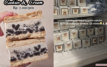 Kue Gabin Es Krim Viral di TikTok, Jajanan Jadul Kini Hadir dengan Rasa Kekinian