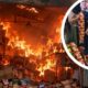 Gudang Terbakar Tewaskan Kepala Gudang, Warga Malah Menjarah